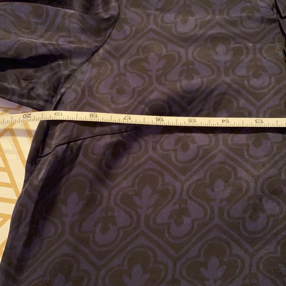 Marc by Marc Jacobs navy and black blouse M - Picture 10 of 13